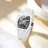 Reloj de Pulsera Ultra Delgado en Forma de Barril de Venta Caliente Transfronteriza Correa de Silicona Nuevo Reloj de Hombre de Moda Reloj de Cuarzo Relojes para Hombre Al por Mayor