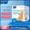 Haishi hainuo Band-Aid 100 peças econômicas à base de pano doméstico arranhão da pele Band-aid parar de sangrar anti-desgaste patch para os pés