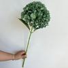 Hortênsia francesa de ramo único 216 peças hortênsia cerimônia de casamento salão de flores linha de enfeite de estrada alto arranjo de flores decorativas em estoque
