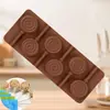 Formas de silicone para chocolate clássicas e populares, um conjunto de múltiplas formas para confeitaria caseira, formas para sobremesas francesas, atacado