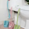 Juego de cepillo para inodoro de baño cepillo para inodoro de cerdas suaves con base cepillo para inodoro mango largo cepillo de limpieza fabricantes al por mayor