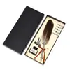 Instituto de Magia Fábrica de Plumas Estilográficas Pluma de Punta de Metal Set de Plumas para Estudiantes Caja de Regalo Set al por Mayor de Plumas de Punta de Metal