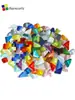 1kg 1cm Cristal DIY Mosaico Ladrilho Mancha Material de Partículas Pequenas Pintura Manual Infantil Pai-Filho