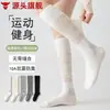 Calcetines de Verano para Mujer Ultra-Delgados Dulces Aliviadores de Presión de Media Pantorrilla, Delgados con Calados Lindos Estilo Japonés Versátiles para Aire Acondicionado