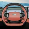 Funda para volante 2025 Geely Galaxy L6emi, funda especial para manija interior de coche L7 Starship 7emi E5 E8 ultradelgada