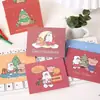 Tarjeta de Felicitación Navideña de Animalitos Lindos Estilo Coreano 70% de descuento Tarjetas Pequeñas en Blanco Hechas a Mano DIY Mensaje Manuscrito Regalo de Navidad