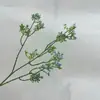 Flores Artificiales para Boda, Hierba Verde en Spray de Color Verde, Plantas Verdes Artificiales, Plantas Falsas, Arreglos Florales Estilo Bosque para Salón de Bodas, Materiales de Hojas Altas