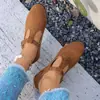 Zapatos Retro para Mujer 2026 Verano Nuevo Modelo Venta Directa de Fábrica Diseño de Nicho Zapatos Cómodos para Mujer Amazon