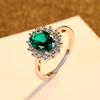 PAG &amp; MAG Anillo Princesa Diana Joyería de Plata S925 Tesoro Azul de Cachemira Joyería con Personalidad y Temperamento Europeo y Americano