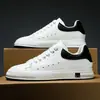 Comercio Electrónico Transfronterizo Pareja Versión Alta Zapatos Blancos McQueen Suela Gruesa Plataforma Aumento Oculto de Altura Versátiles Casuales Hombres y Mujeres Zapatos de Tabla Modernos