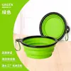 Tigela Dobrável de Silicone para Pets, Tamanhos Grande e Pequeno para Gatos e Cachorros, Tigela Portátil para Cachorros ao Ar Livre, Tigela de Comida para Pets, Fornecimento Transfronteiriço