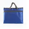 Pasta Bolsa de Mão em Tecido Oxford Bolsa para Documentos Bolsa Portátil com Zíper Bolsa para Arquivos Bolsa à Prova d'Água Duoh