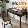 Mesa de Escrita Minimalista Moderna Americana de Madeira Maciça Mesa de Escrita de Luxo Leve para Apartamento Casa Quarto Estudo Mesa de Escritório Mesa para Computador