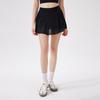 Falda de yoga adelgazante de verano elástica de cintura alta forrada con bolsillo ligero para cinturón falda de tenis ropa exterior casual falda plisada