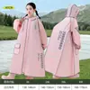 Impermeable Infantil para Estudiantes de Primaria, Especial para Lluvia Fuerte, Niñas y Niños, Poncho de Lluvia para Bebé con Espacio para Mochila, Estilo Largo Engrosado