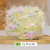 Hilo de arcoíris tejido a mano especial para bricolaje, nuevo estilo de hilo, ganchillo, pinzas para el cabello, sombreros, bufandas, bolsos, mantas de rosas, hojas