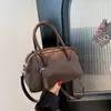 Diseño Estilo Coreano Bolso de Negocios Nuevo Otoño/Invierno de Este Año Gran Capacidad Moderno Versátil Bolso de Mano Texturizado Bolso de Hombro Cruzado