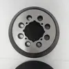Suministro de comercio exterior disco de pulido metálico de 5 pulgadas 8 agujeros 3 clavos respaldo autoadhesivo lija de terciopelo chasis de pulido neumático en stock venta al por mayor
