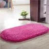 Alfombra de Piso Absorbente Oval Gruesa para Puerta de Baño, Entrada de Dormitorio Antideslizante, Entrada de Cocina y Baño Felpudo para Pies