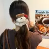 Lindo Dibujo Animado Mascota Corduroy Colorido Goma para el Cabello Versátil Dulce Lazo para el Cabello Moño Cola de Caballo Cuerda para el Cabello