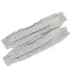 Luvas de Lã G-12 Flor Triangular Outono e Inverno Novas Mangas Falsas para Homens e Mulheres Luvas de Pulso Tricotadas Quentes de Meio Dedo