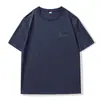 2026 Verano Nuevo Estilo Manga Corta Estampada Cuello Redondo Algodón Fresco Deportivo Casual Camiseta Versátil Talla Grande Hombre Algodón Puro Mujer