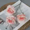 Rosa Flor Artificial Flor de Seda Flor Artificial de Interior Buquê de Rosas Flor de Mesa Decoração Sala de Estar Flor Decorativa Decoração