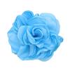 8CM cetim artesanal queimando borda flor DIY menina camélia acessórios para cabelo cocar flor corsage sapato e chapéu acessórios de decoração de flores