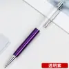 Caneta Esferográfica Criativa Feita à Mão Transfronteiriça com Areia Movediça em Óleo, Tubo Vazado Multicor, Haste Oca de Diamante Cristal DIY, Esfera
