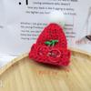 Nuevo gorro pequeño de lana tejido, bolso para juguetes, accesorios para decoración de joyas, gorro pequeño de lana DIY.