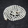 Versión coreana de variedad de mujer para combinar y combinar Cinturón fino de perlas Cadena de cintura decorativa de perlas de vidrio de moda dulce para mujer venta al por mayor