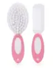Pente de Bebê Transfronteiriço, Escova Penteadora de Lã para Bebê, Conjunto de Pentes com Cerdas Macias para Massagem, Limpeza de Recém-Nascido, Remoção de Pelos, Banho e Esfoliação