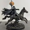 Cavaleiro Sem Cabeça Halloween Cavaleiro Sem Cabeça Estátua Dark Souls Figura Ornamento de Resina