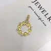 Colgante de flor de cerezo con múltiples perlas base para colgante de perlas accesorios de perlas accesorios hechos a mano venta al por mayor