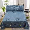 Sábana de una pieza engrosada de sarga, sábanas lijadas, dormitorio de estudiante, cama individual, funda nórdica doble sencilla de estilo nórdico para las cuatro estaciones