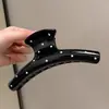 Pinza para el Cabello de Alta Gama Estilo Coreano, Pinza de Tiburón Grande de Dongdaemun, Adecuada para Cabello Grueso, Pasador para Mujeres, Pinza para la Parte Posterior de la Cabeza
