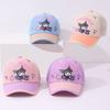 Gorra de Red para Niños Kulomi Verano Malla Dibujos Animados Niñas Gorra de Béisbol Estilo Coreano Gorra para el Sol para Exteriores