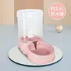 Dispensador de agua para gatos, comedero automático para mascotas para perros, dispensador de comida y agua para gatos, dispositivo de recarga automática de agua no eléctrico