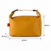 Bolsa Bento de Gran Capacidad Japonesa Bolsa de Almuerzo de Mano Para Oficinistas Viajeros Estudiantes Lonchera Bolsa para Llevar Comida Bolsa Aislada de Mano