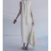En Stock Venta al por mayor del fabricante Nuevo modelo 2026 Acetato Tencel Estilo Diseñador Encaje Vestido Largo de Fiesta para Mujer