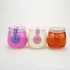 Botella para pudín de grasa de 100ml 200ml 300ml botella de leche vaso de vidrio para gelatina y yogur con tapa resistente a altas temperaturas