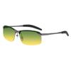 Gafas de sol polarizadas retro de moda para hombre, gafas retro para conducir, montar, pescar, gafas fotosensibles fotocromáticas, gafas de sol