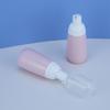 Botella cónica ovalada de plástico con espuma para pasta de dientes infantil de 60 ml, botella de espuma medicinal ginecológica, botella de espuma cosmética