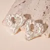 Brincos de Prata Europeus e Americanos Cruzados Moda Diamante Bambu Curvos Brincos Simples Elegantes Brincos de Nicho de Alta Qualidade para Mulheres