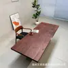 Nova mesa de chá em estilo chinês de nogueira norte e sul-americana, mesa de escritório em madeira maciça, mesa de chá grande minimalista moderna em madeira natural, mesa de chá para casa