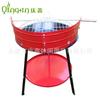 Fabricante Original Chapa de Hierro Estufa Exterior Hogar Camping Fiesta Barbacoa Parrilla Redonda para Barbacoa
