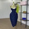 Ropa de Mujer Transfronteriza Europea y Americana Verano 2025 Nuevo Sexy Elegante de Cuello Halter Espalda Descubierta Cintura Alta Plisado Vestido Ajustado