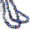 Material Triângulo Estéreo de Cristal 4mm Contas de Vidro Pulseira DIY Acessórios de Joias Contas Soltas Costuradas à Mão Contas Tchecas
