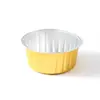 Taza para Pastel de Pudín, Taza de Papel de Aluminio Resistente a Altas Temperaturas, Taza para Queso, Taza para Snow Meiniang, Recipiente para Freidora de Aire, Caja de Papel de Aluminio