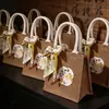 Bolsas de lino personalizadas con logo para el Festival del Medio Otoño, regalos prácticos y creativos para clientes, compra al por mayor corporativa para empleados